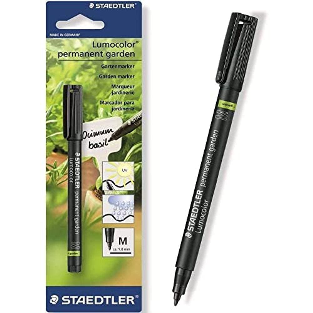 Marcador de jardim STAEDTLER caneta permanente para uso externo - [Pack de 2]