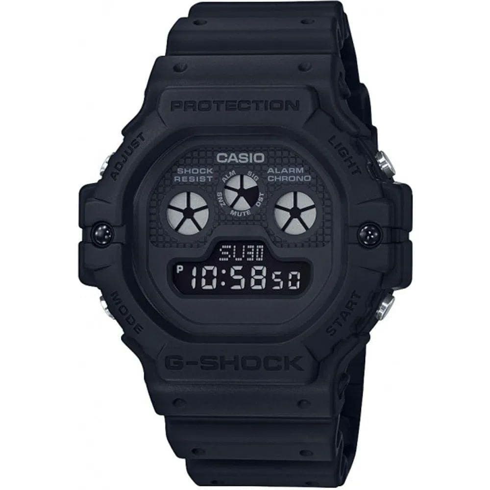 Relógio CASIO G-SHOCK Revival masculino preto DW-5900BB-1DR