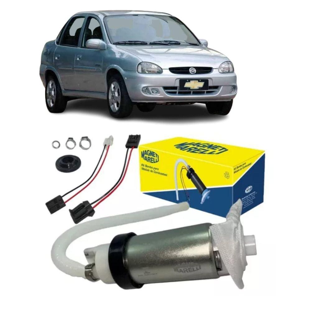Bomba de Combustivel Chevrolet Corsa 1.0 1.4 1.6 Hatch , Sedan , Wagon , Pick Up, a Gasolina , Magneti Marelli