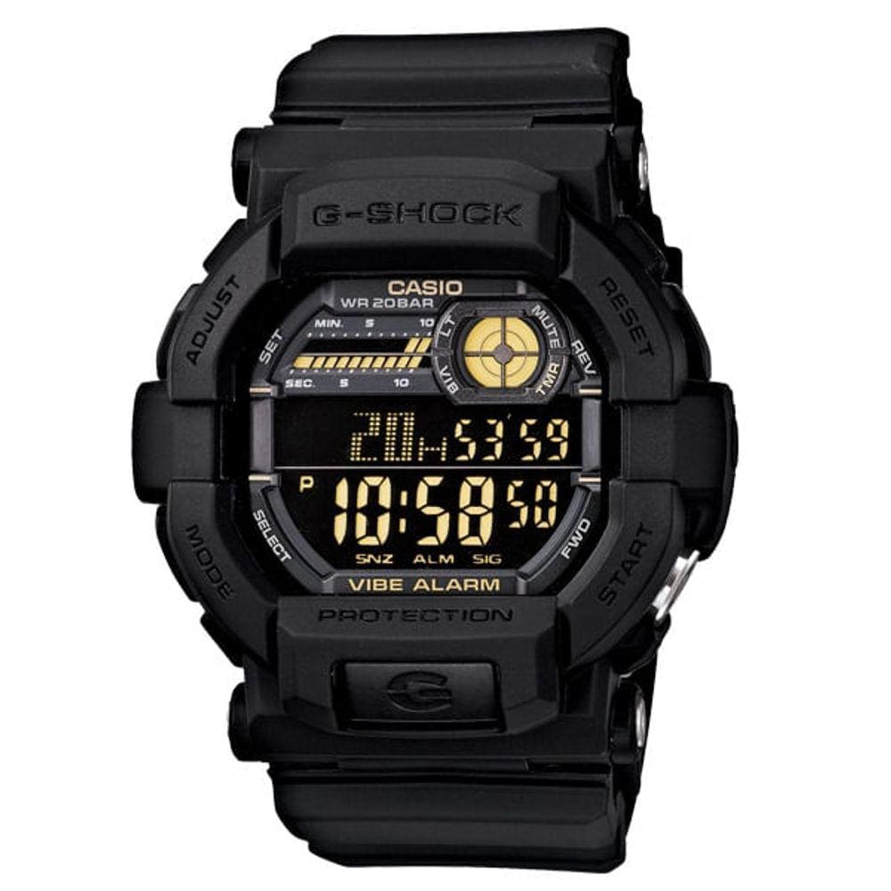 Relógio CASIO G-SHOCK masculino preto GD-350-1BDR