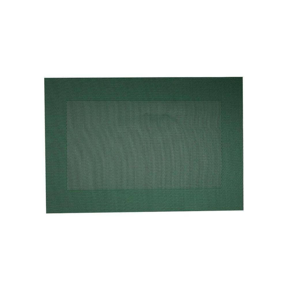 Lugar Americano Frame 45X30Cm Verde Prático Resistente