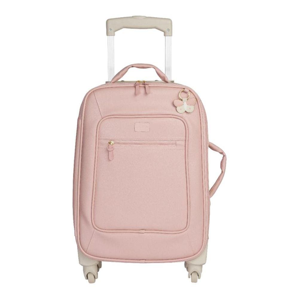 Mala de Rodinha Borboleta Rosa - Masterbag
