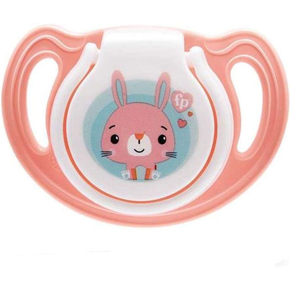 Chupeta First Moments Soft Tam. 2 Rosa Com Case Esterilizador - Fisher Price