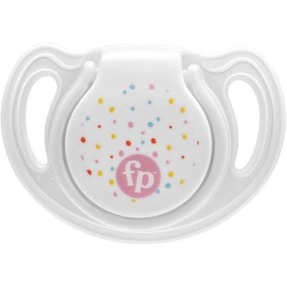 Chupeta First Moments Soft Tam. 1 Rosa Com Case Esterilizador - Fisher Price