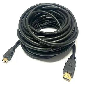 Cabo Mini Hdmi X Hdmi 15 Metros Para Projetor Multimidia