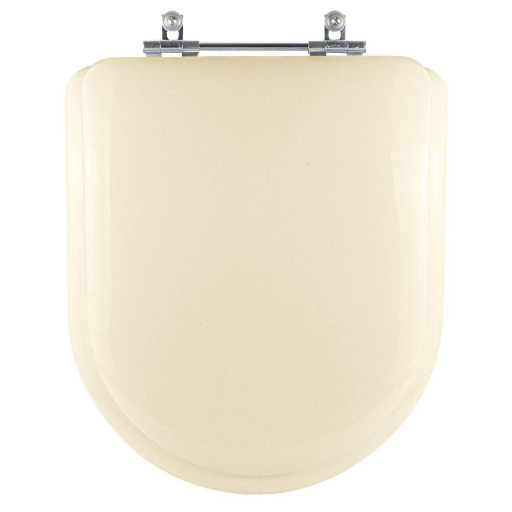 Assento Sanitário Almofadado Duna Creme Bege Claro para vaso Deca