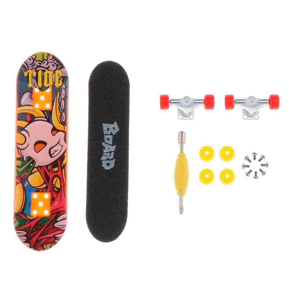 Skate de Dedo - Tech Deck - Ultra DLX - 4 Unidades - Sunny