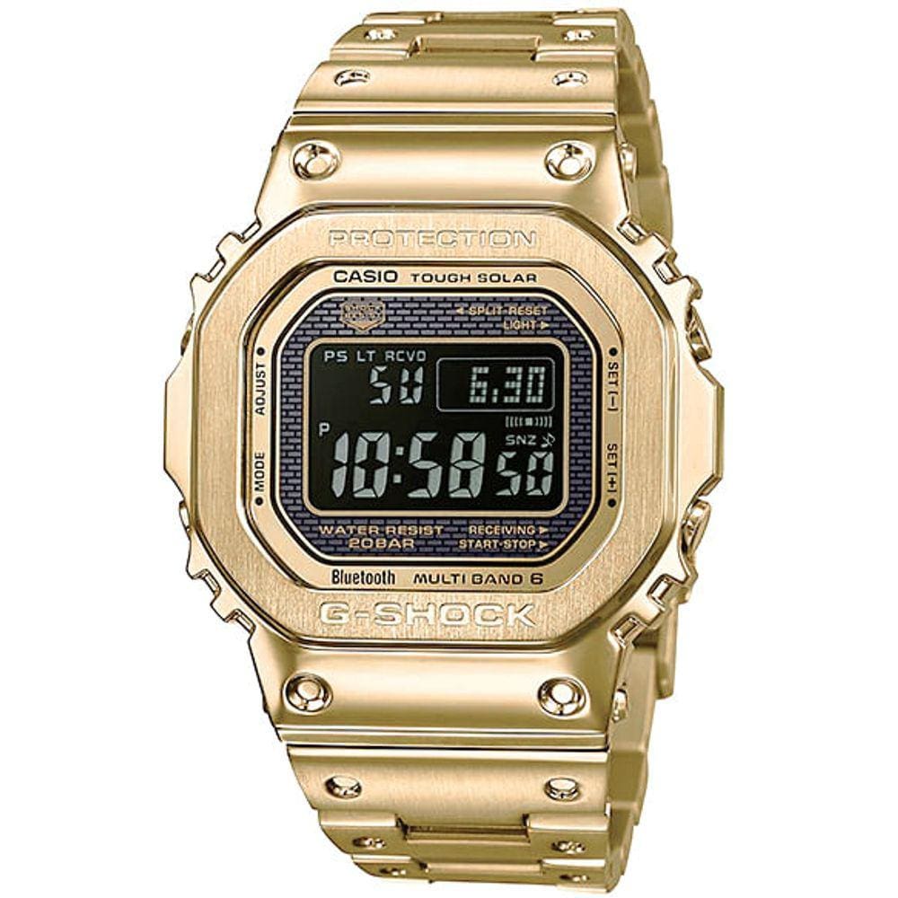 Relógio CASIO G-SHOCK masculino dourado GMW-B5000GD-9DR