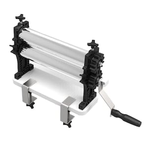 Cilindro Manual de Massas Cromado 280x57mm Saro Branco