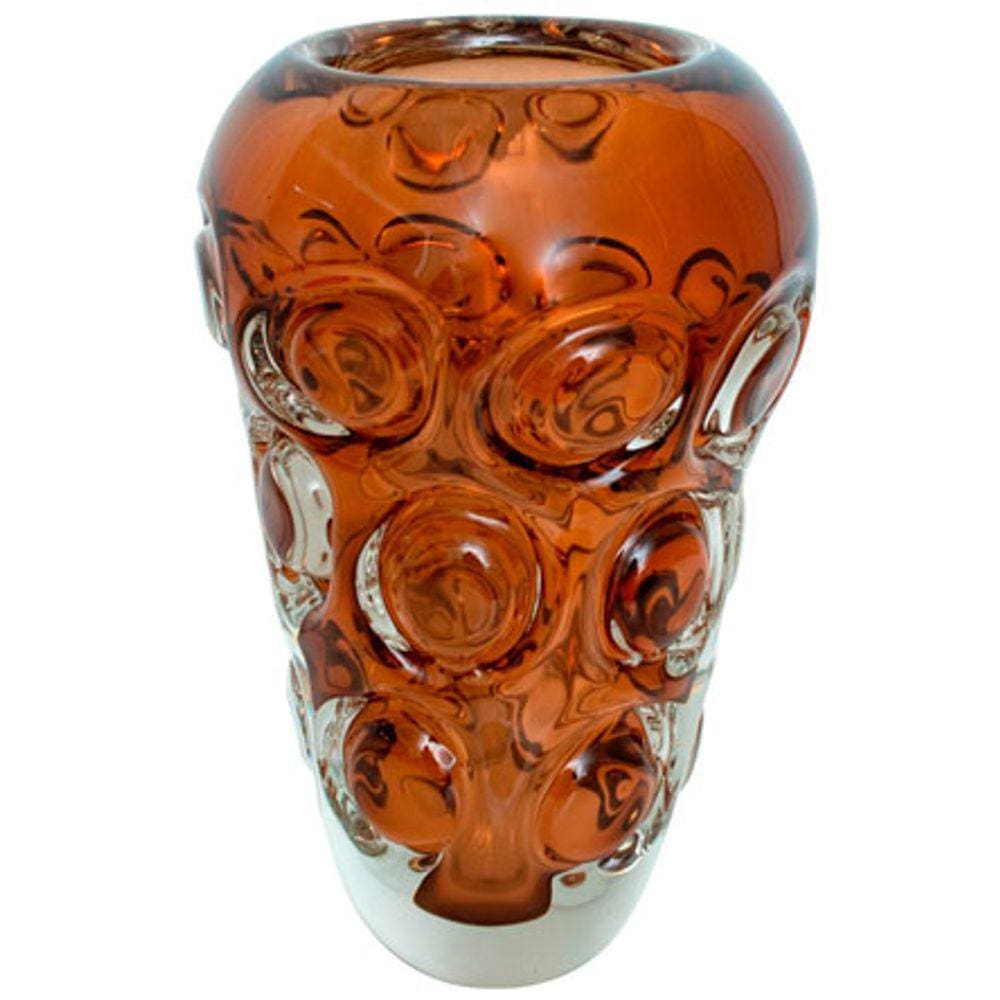 Vaso murano Vercelli Garnet 14x31 cm