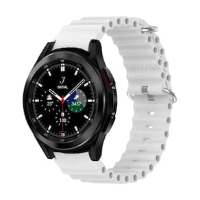 Pulseira De Silicone Ondulada Para Galaxy Watch4 46 Sm-R895