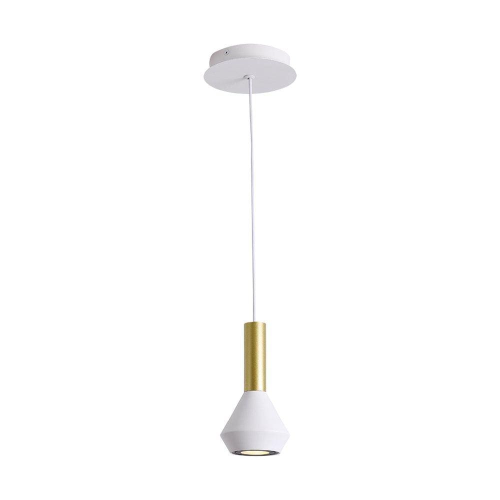 Pendente 1Xgu10 10W Pituco Bella Iluminação Branco