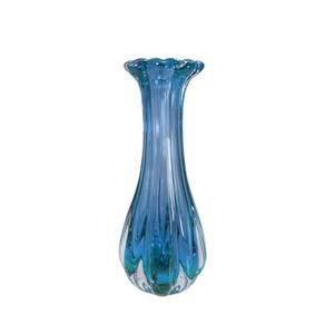 Vaso de murano Lamezia aqua marine 18x37 cm