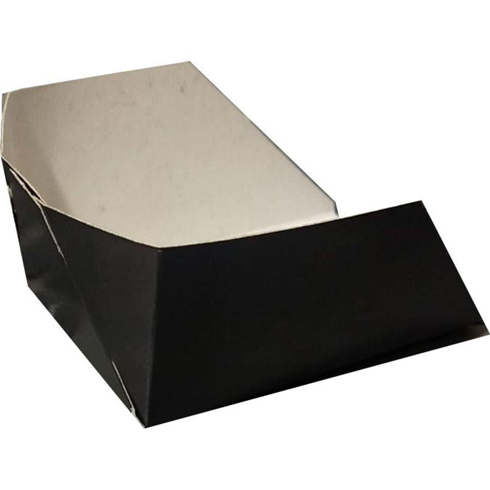Embalagem para Mini Hot Dog Cachorro Quente Preto 100 un.