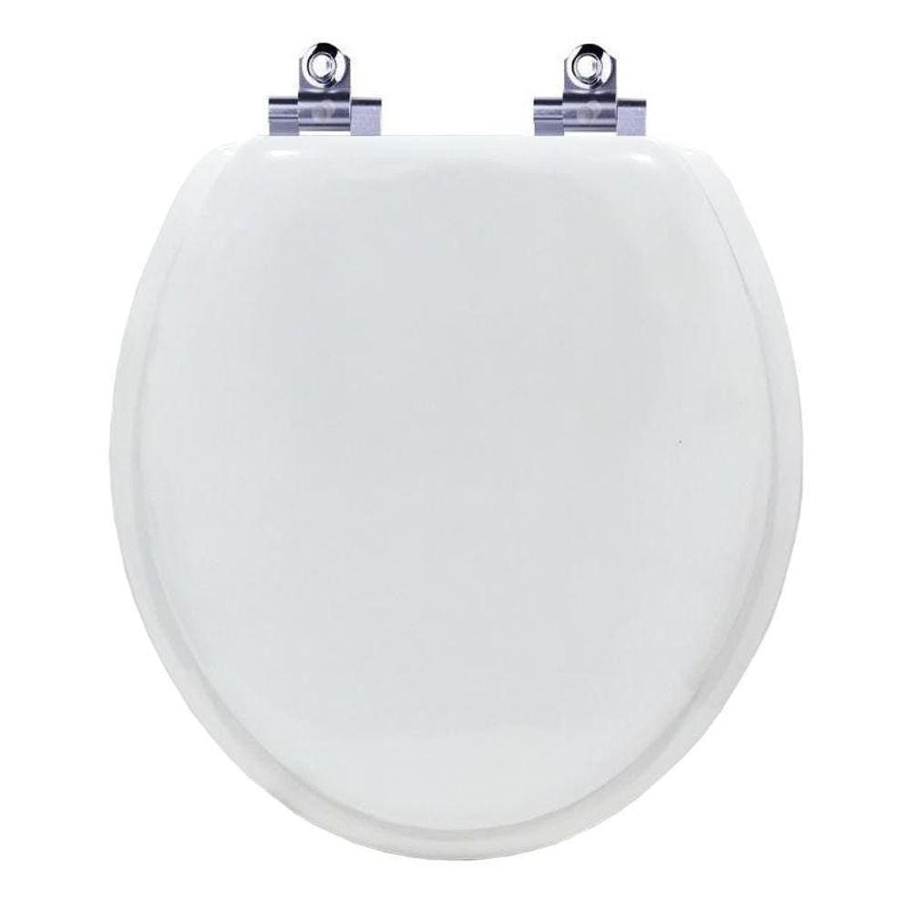 Assento Sanitário Almofadado Amortecido Zip Branco