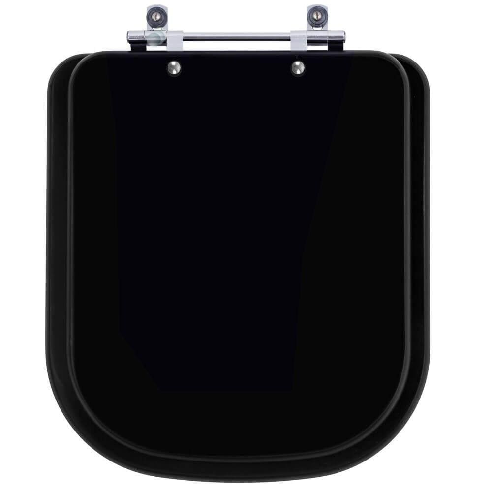 Assento Sanitário Misti Preto Para Vaso Icasa