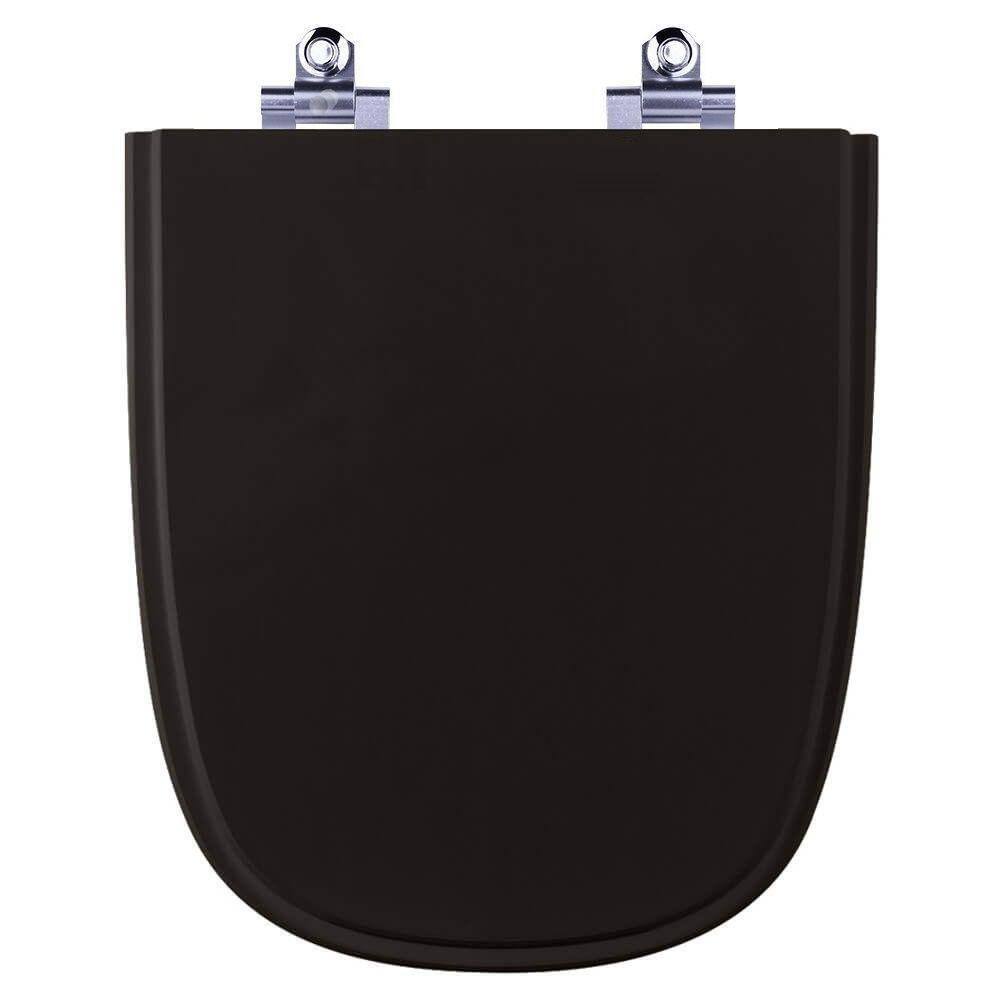 Assento Sanitário Laqueado Soft Close Ibiza Preto Laufen
