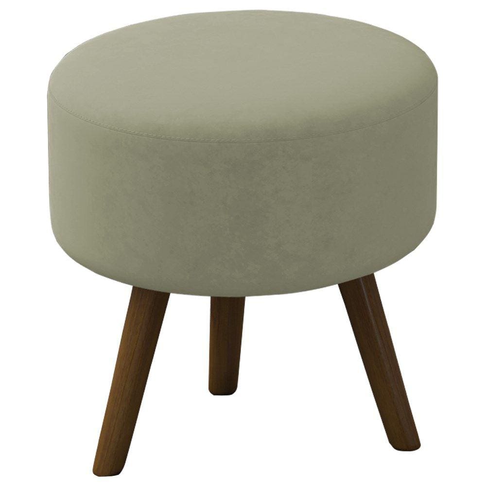 Puff Puf Para Sala Pes Palito Small Veludo SL 940 Peer