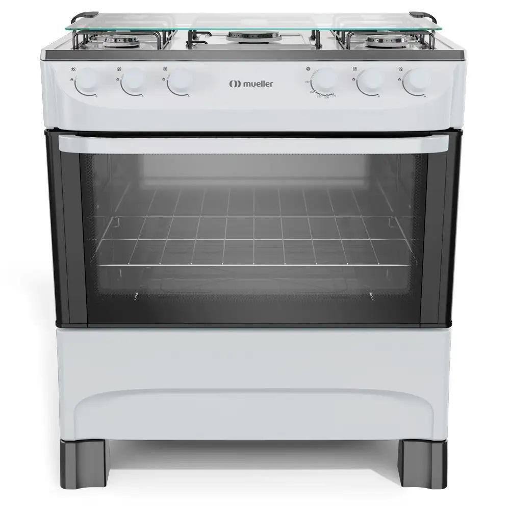 Fogão Mueller 5 Bocas Branco MFI5BA - Bivolt - Bivolt