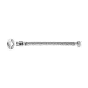 Mangueira Engate Flexível Blukit Para água1/2 60cm Aço Inox