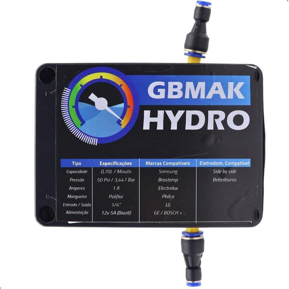 Bomba Pressurizadora Gbmak Hydro Automática Side By Side