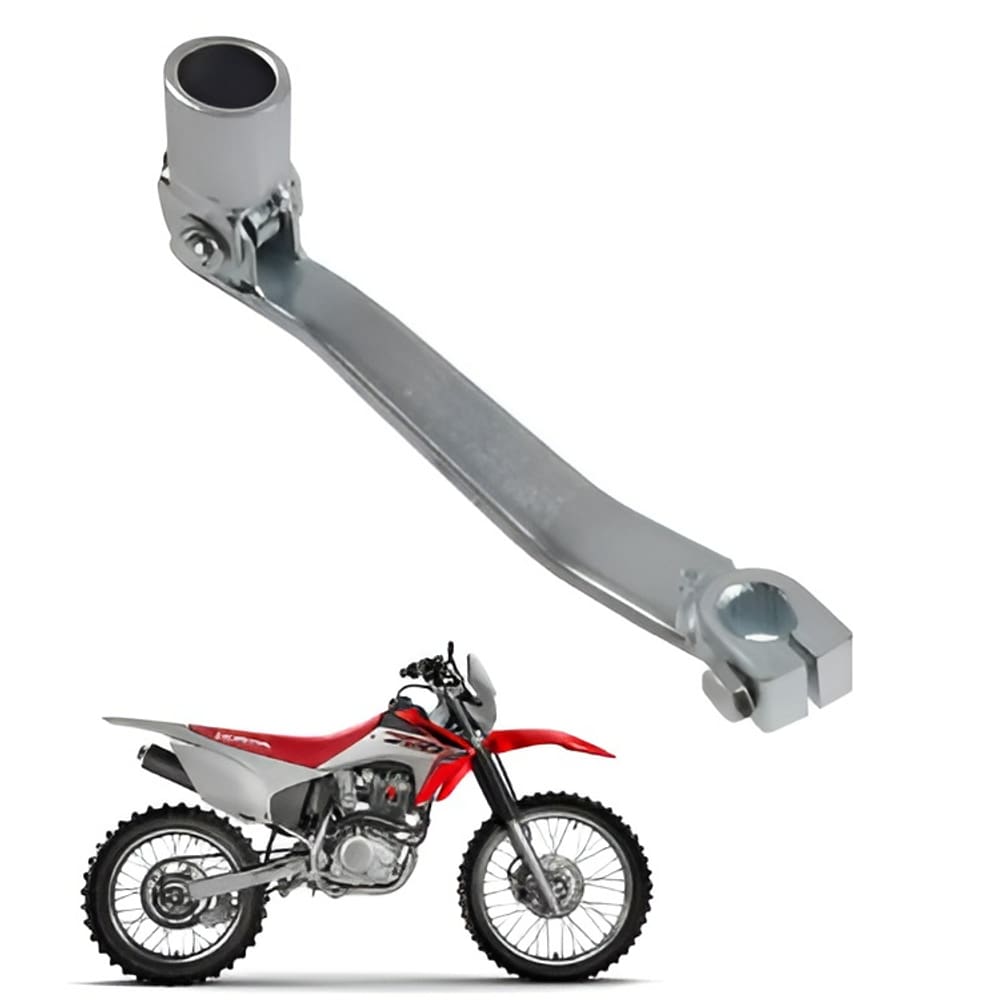 Pedal Cambio Iron Crf 230F 2007 Até 2020 Crf 150F 2012 Até 2017 E Xr200 Com Parafuso