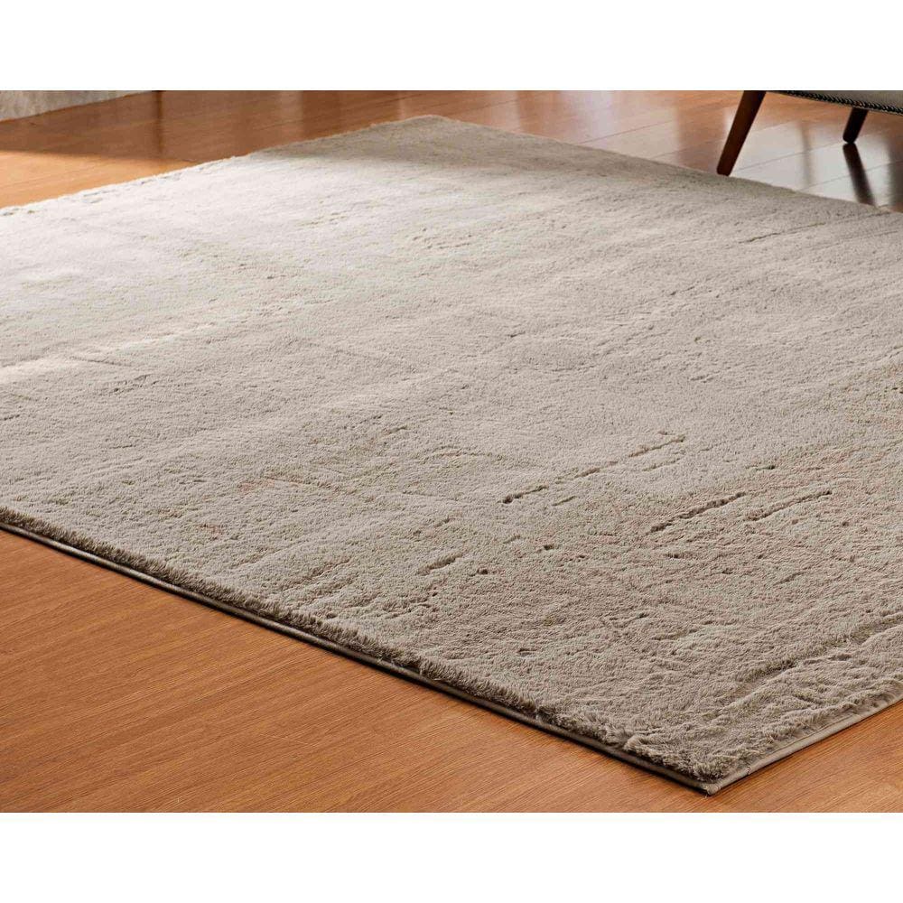 Tapete Pele Albany 1,00x1,50 Bege Niazitex