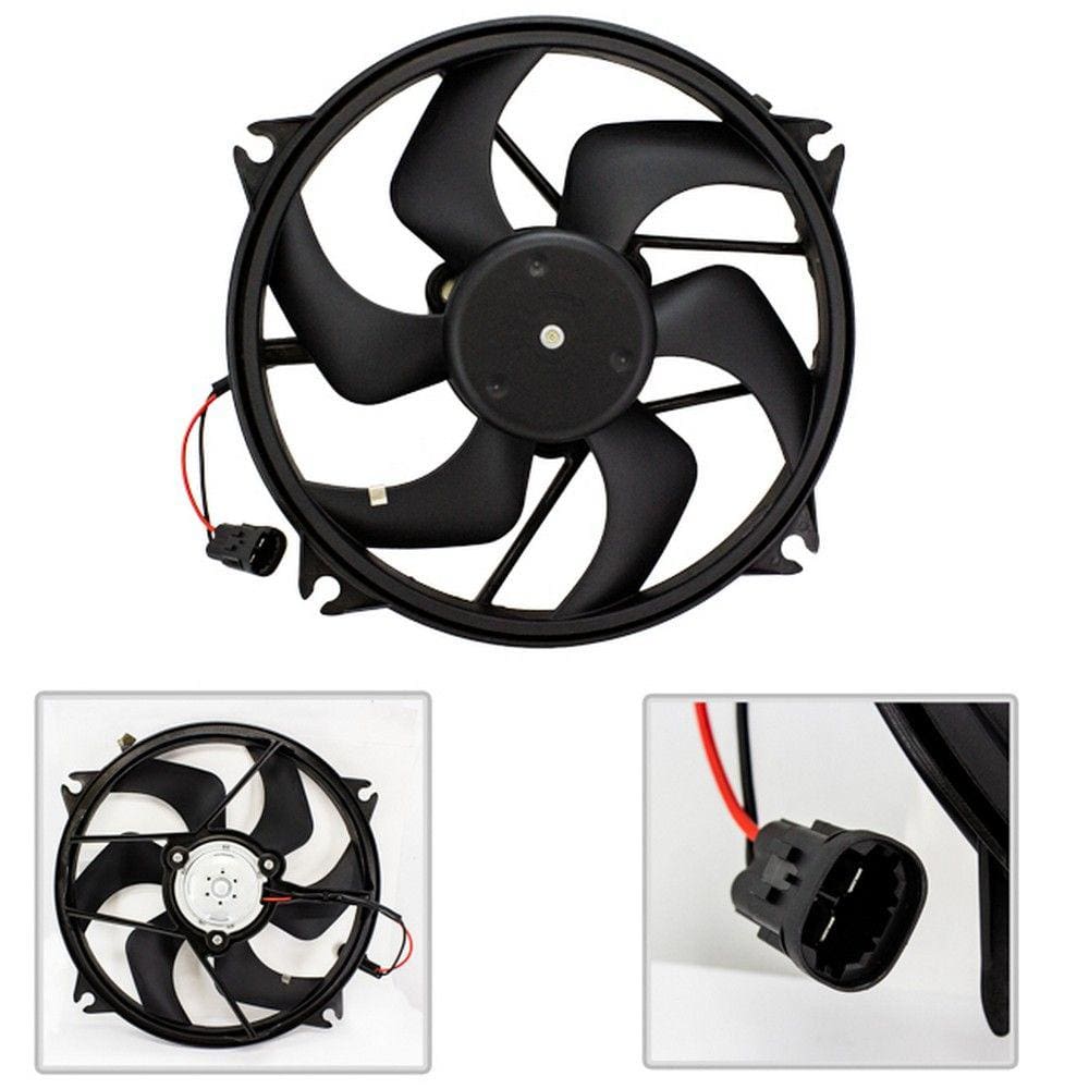 Motor do Ventilador Citroen C4 Xsara Picasso Peugeot 307 2007 a 2013 Com Ar Defletor 2 Vias - Gauss - GE1014