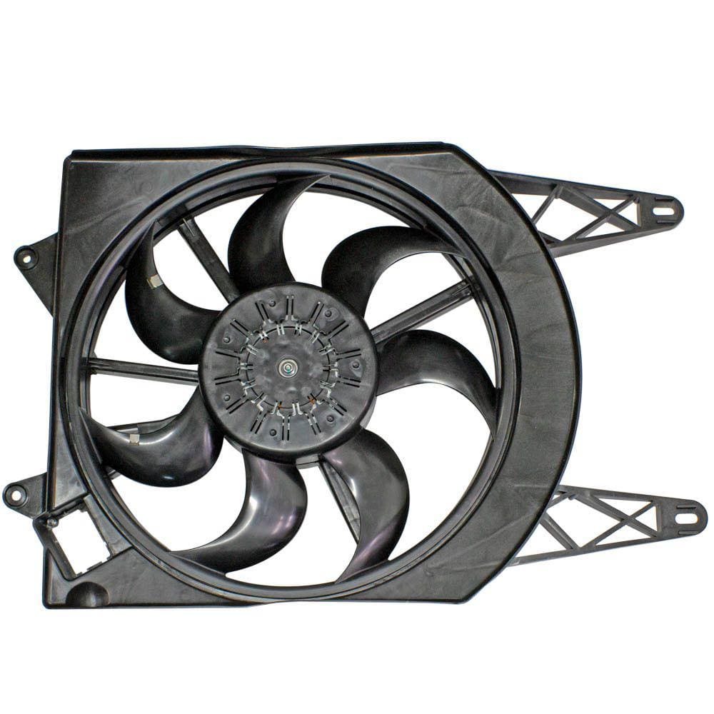 Motor do Ventilador Fiorino Grand Siena Mobi Palio Uno Com Ar Defletor Plug 2 Vias - Gauss - GE1073