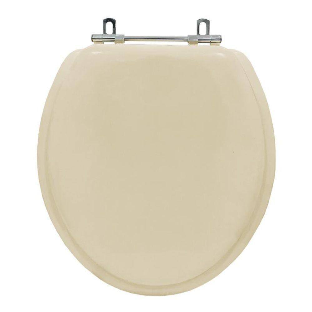Tampa De Vaso Sanitario Almofadada Fiore (Bege Claro)