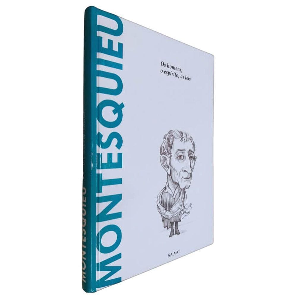 Livro Físico Coleção Descobrindo a Filosofia Volume 17 Montesquieu Stefano Ballerio Os Homens, O Espírito, As Leis
