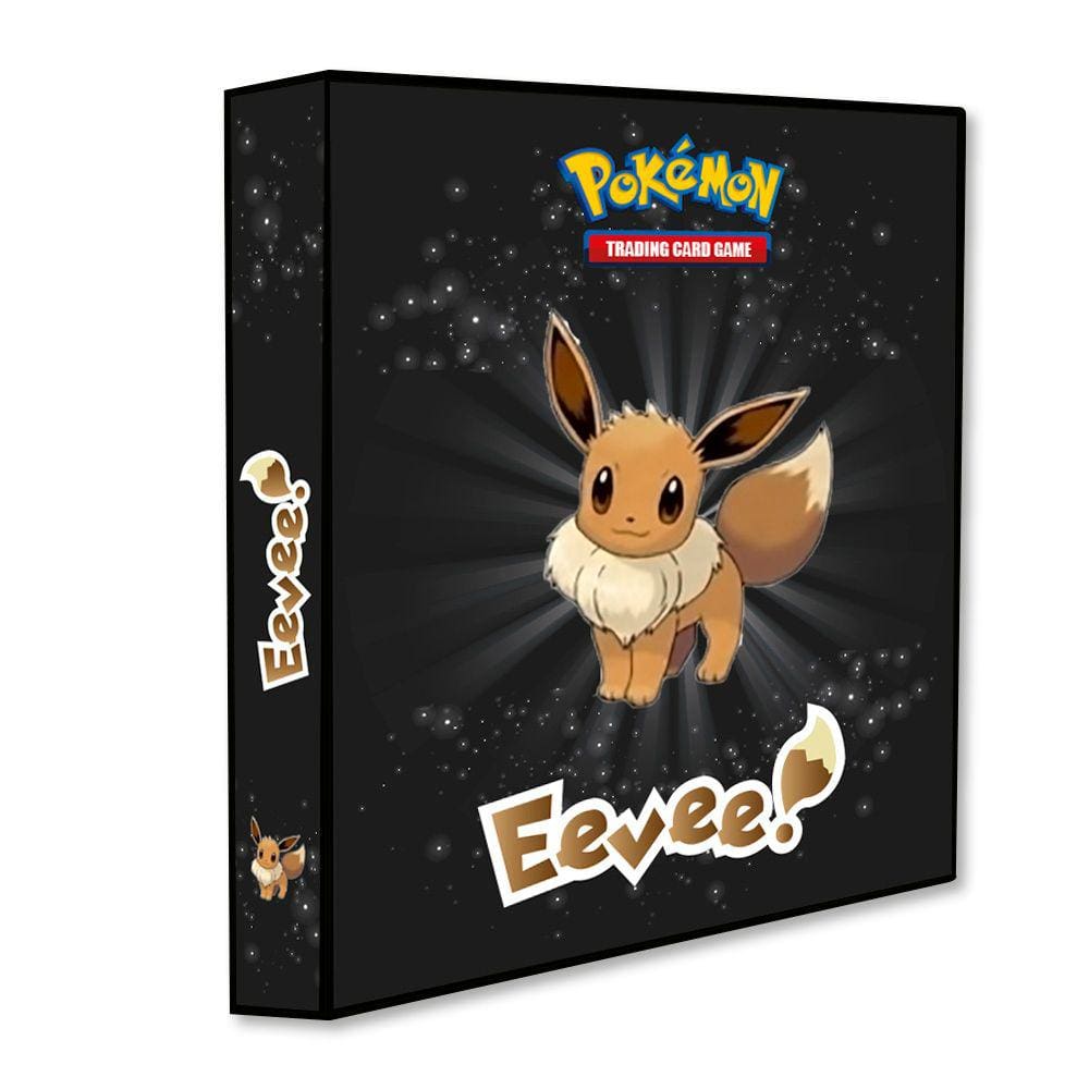 Coleção Cartas Pokemon Evoluções de Eevee Lata com 25 Cartas