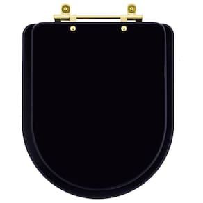 Tampa De Vaso Carrara Preto Fosco Para Bacia Deca