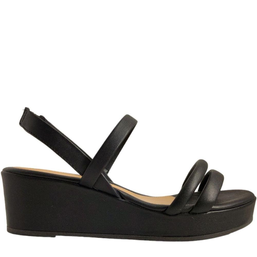 Sandália Feminina Casual Dia a Dia Calce Fácil Anabela Ramarim 238206