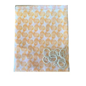 Cortina Box Banheiro Plástico estampada c/Ganchos 1,38x180cm