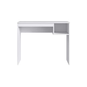 Mesa Escrivaninha Juvenil Noronha c/ 1 Nicho Branco - Genialflex