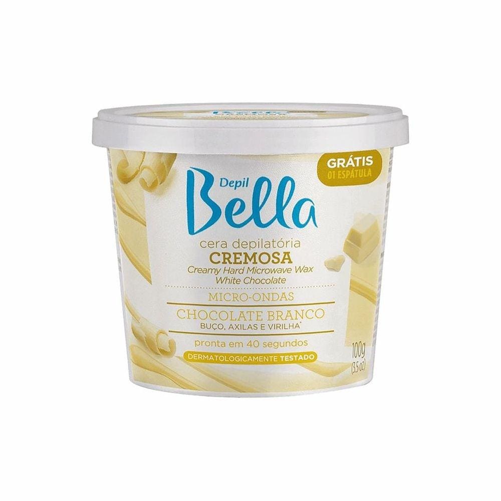 Depilatorio Depil Bella 100g Micro Ondas Choc Branco