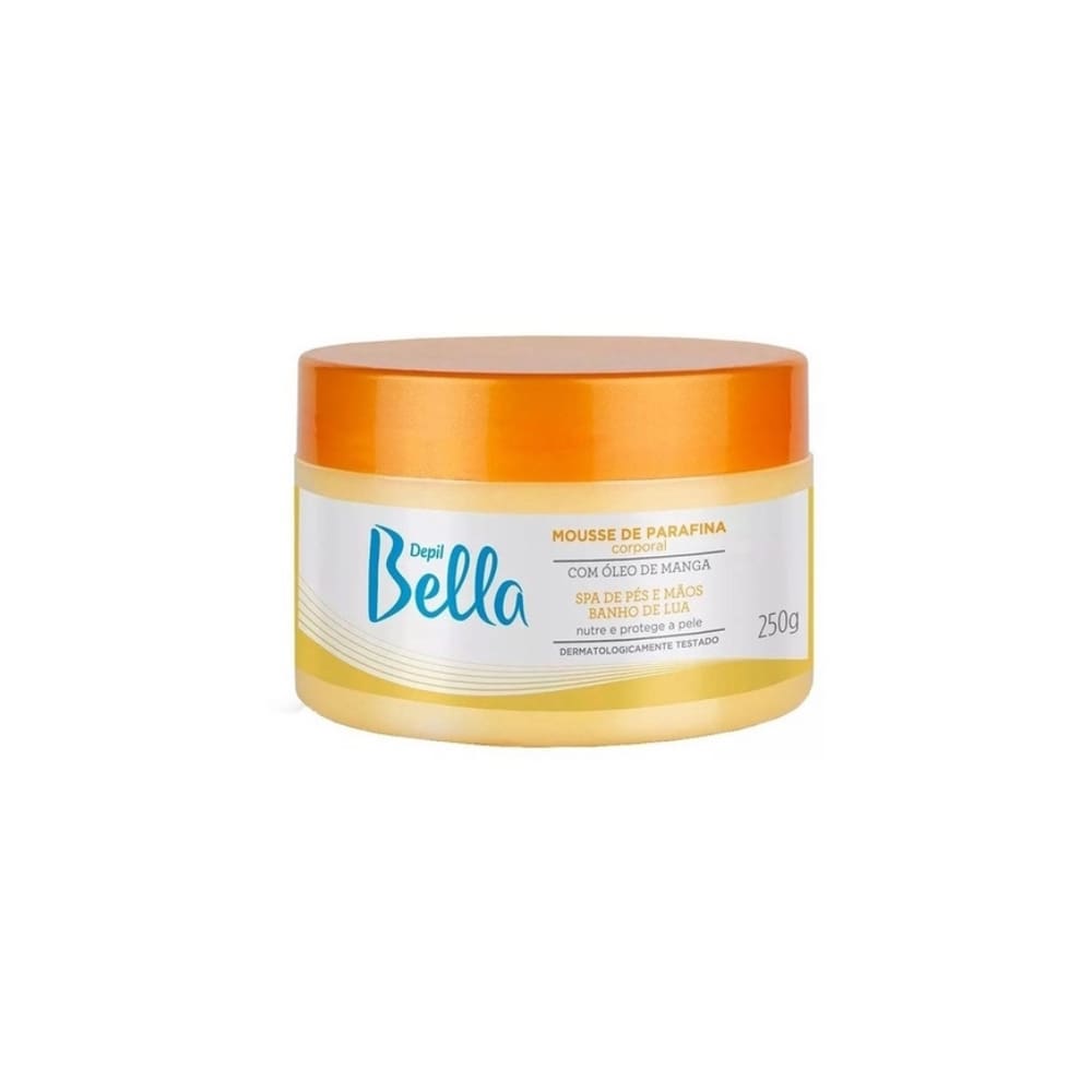Depilatorio Depil Bella Mousse de Parafina Corp C/Oleo de Manga 250g