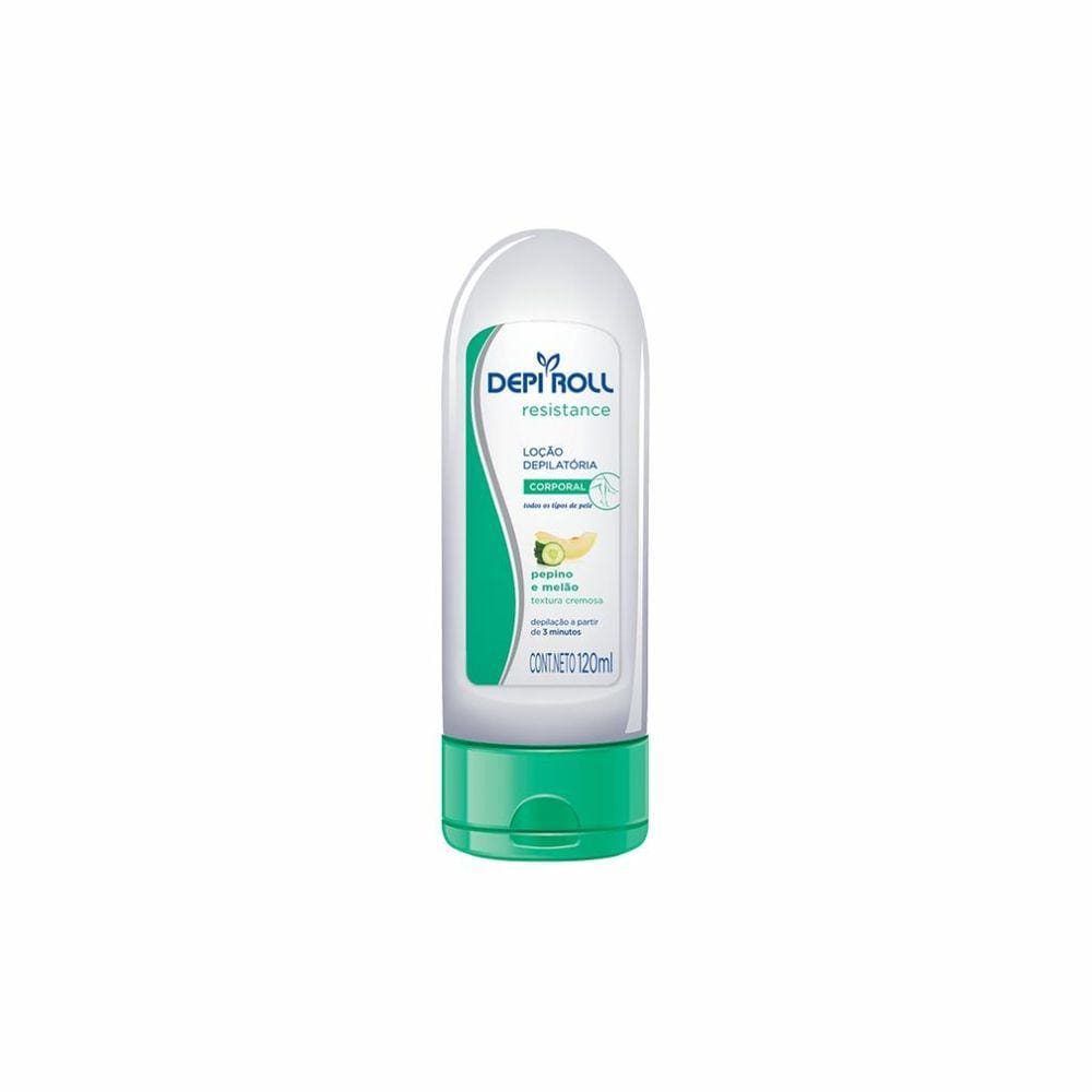 Depilatorio Depiroll Loçao Pepino e Melão 120ml