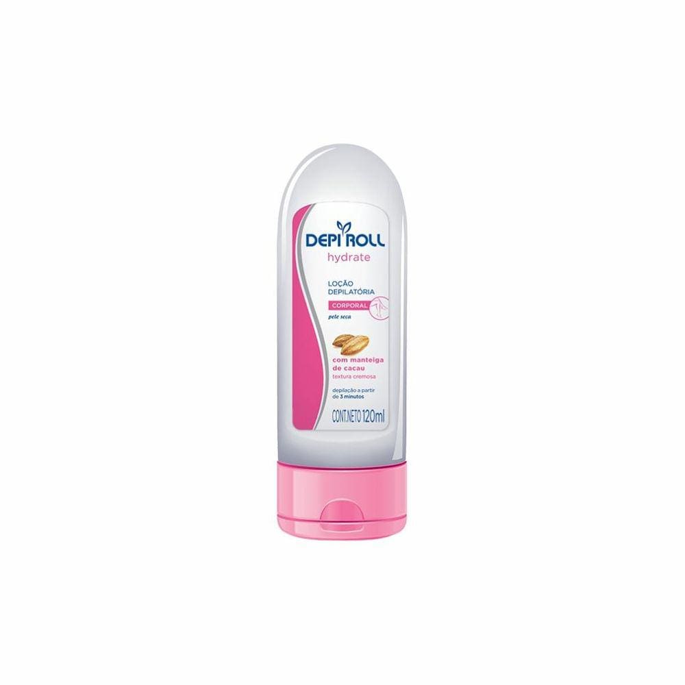 Depilatorio Depiroll Loçao Hydrate Cacau 120ml