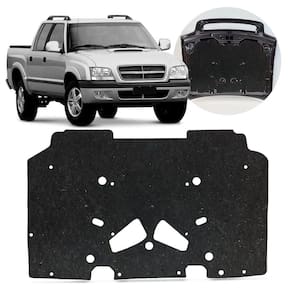 Forro Capô Manta Acústica S10 Blazer 2001 a 2011 Entrada de Ar Antirruído Isolante com Presilha Grud Gtc 5046