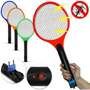 Raquete Elétrica Mata Moscas Mosquito Pernilongo Recarregavel