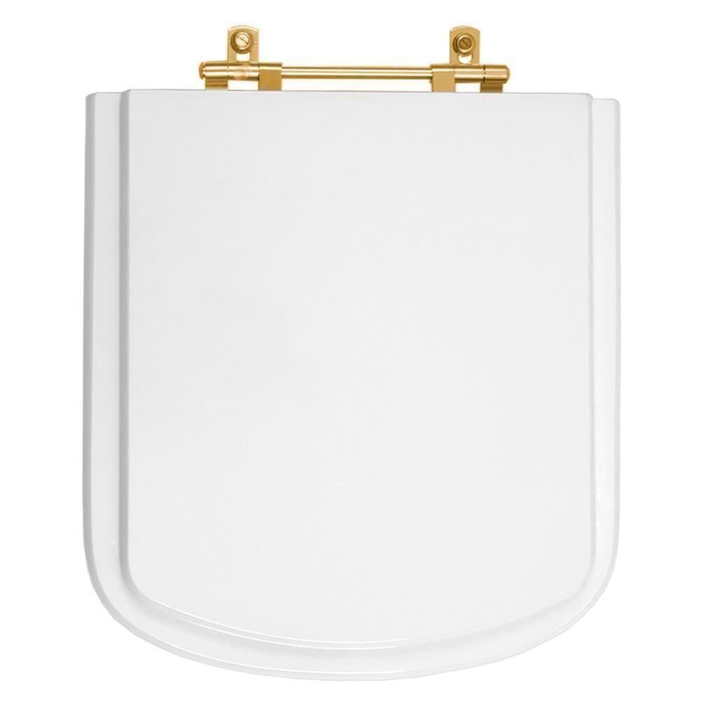 Tampa De Vaso Bali Branco Para Bacia