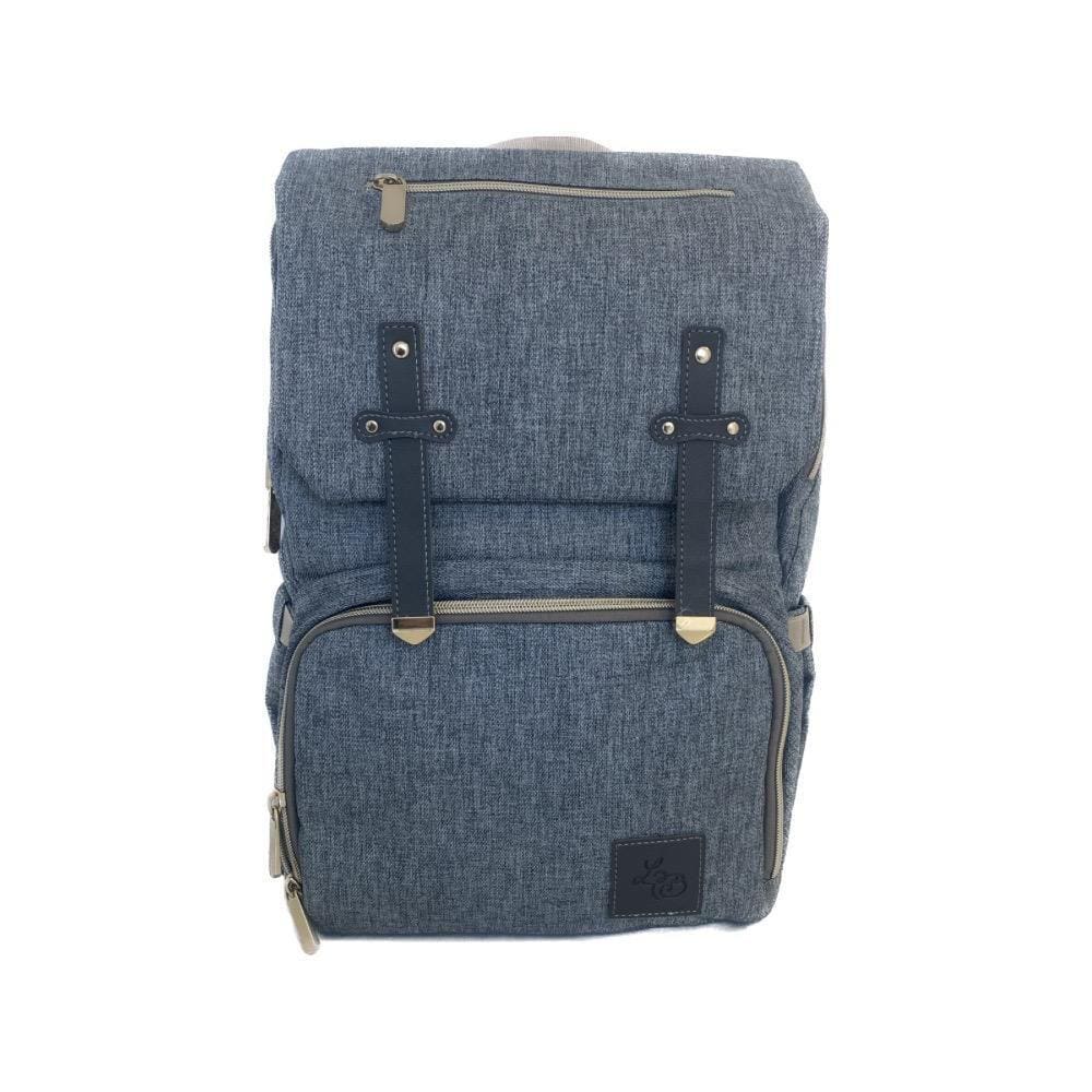 Mochila Maternidade Ayane - Laço Bebê - Cinza