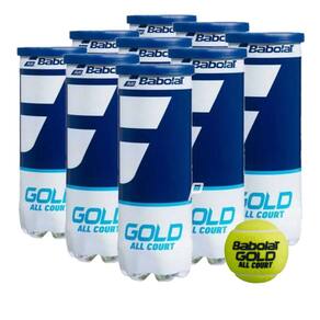 Bola de Tênis Babolat Gold All Court - Pack c/ 9 Tubos - 27 Bolas