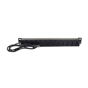 Regua Eletrica Max Eletron 19&Quot; 12 Tomadas 20 Amperes