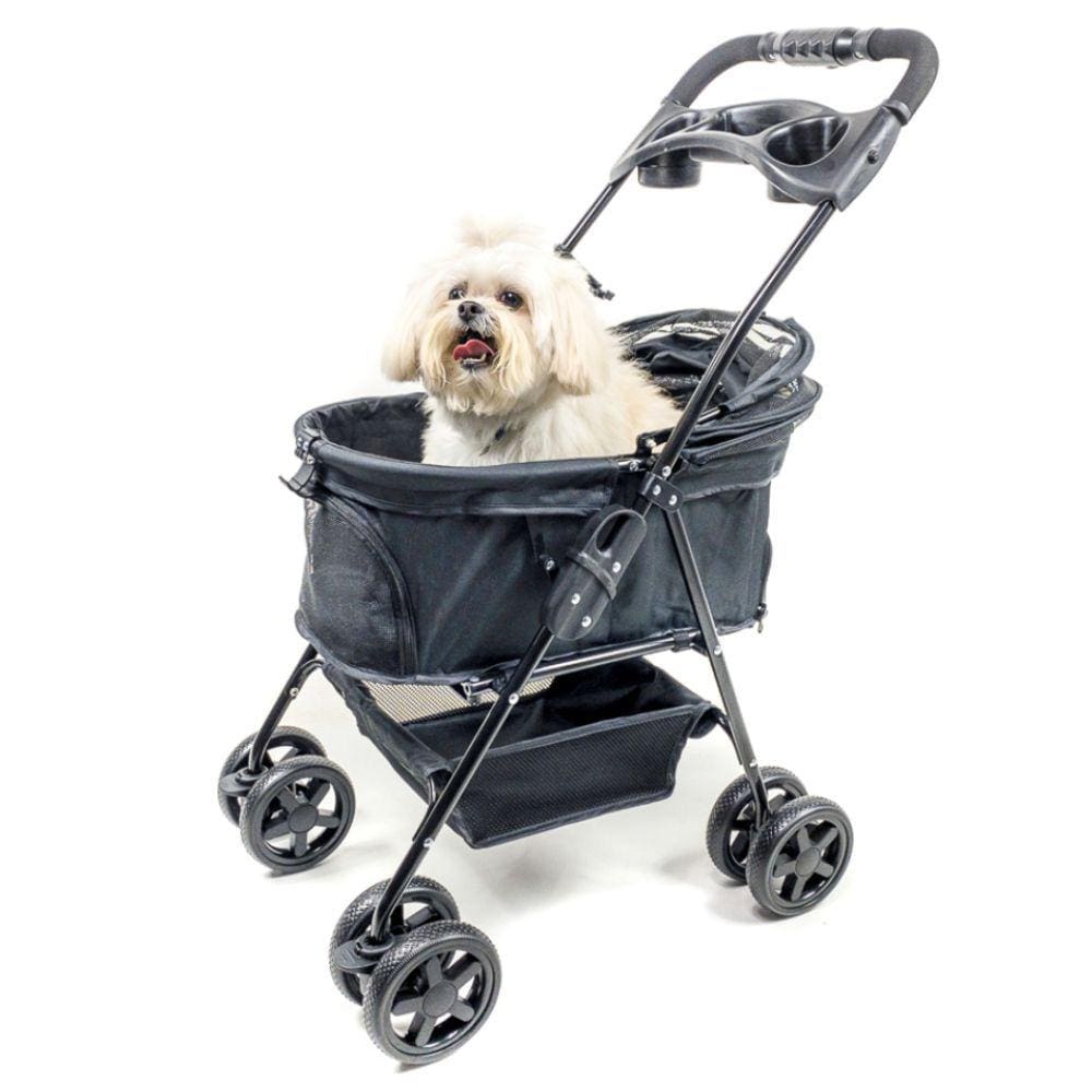 Carrinho de passeio para Pet, animal de estimação, cachorro, cão, gato de pequeno porte até 15 Kg