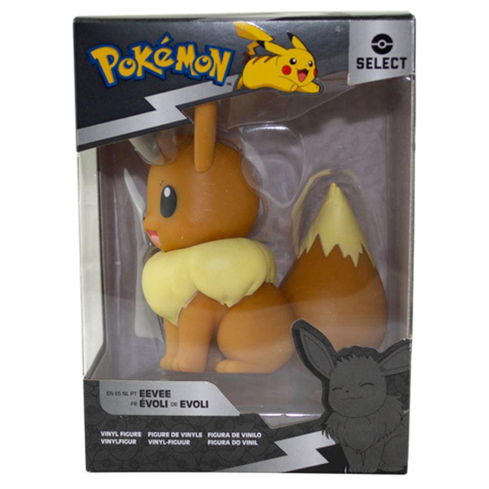 Brinquedo Pokemon Eevee Na Pokebola Boneco Articulado em Promoção