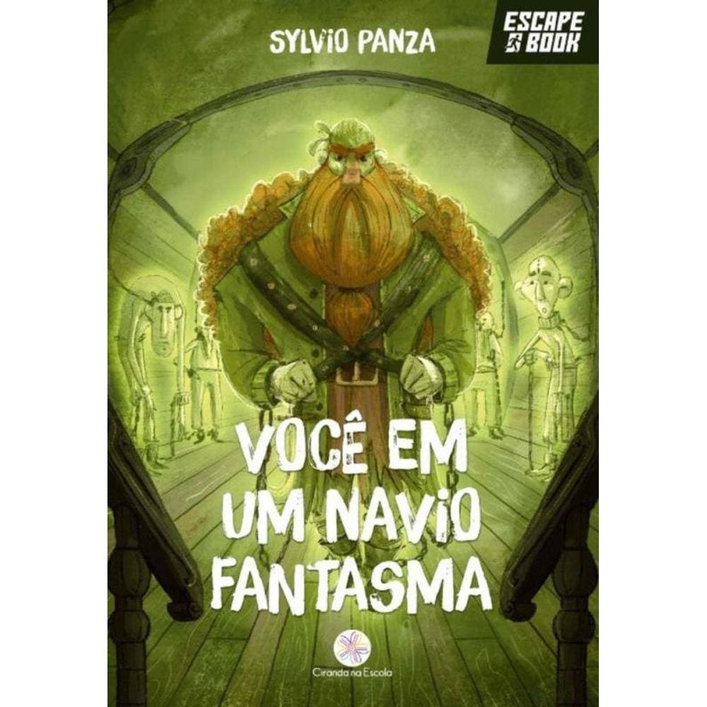 Escape Book - Você Em Um Navio Fantasma