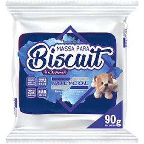 Massa De Porcelana Fria Biscuit 90G Azul Marinho Cx Com 12